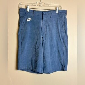 GSTR 30 shorts 14-1/2 w 11” rise 10” inseam blue preowned